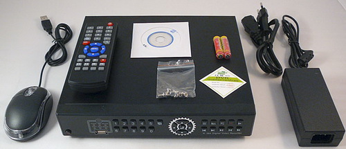 H.264 4CH AUDIO VIDEO RECORDER