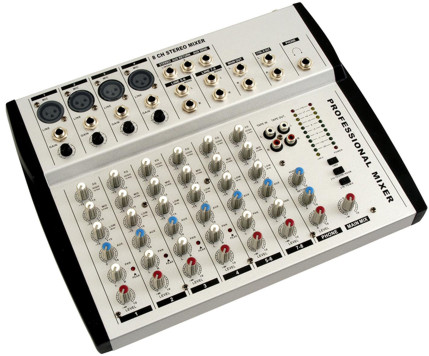 8 CH AUDIO MIXER